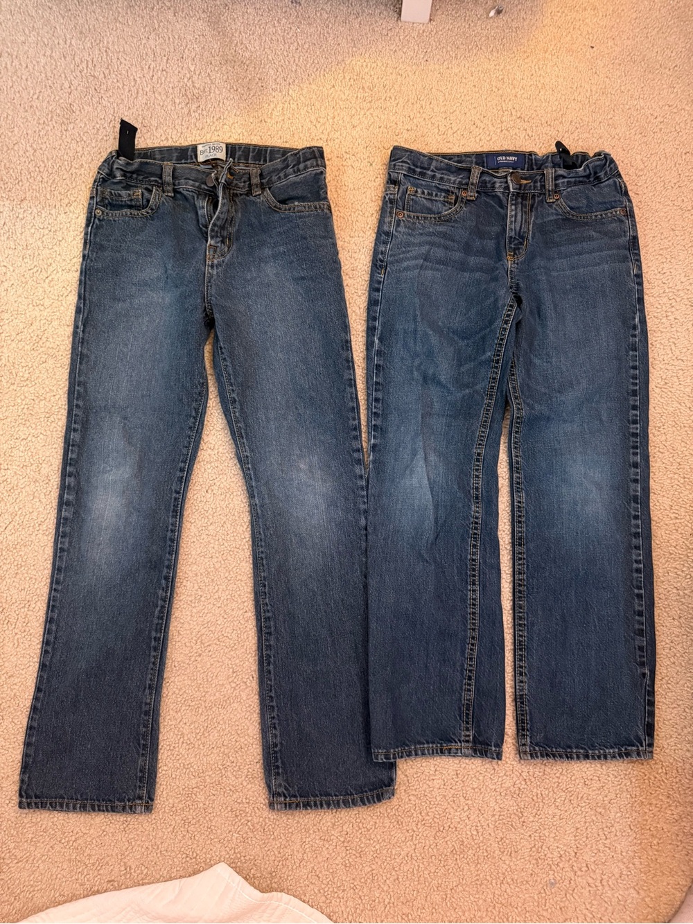 Old Navy Kids Dark Blue Denim Jeans Pair